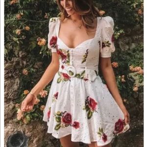 MAJORELLE Mackenzie Floral Mini Dress
